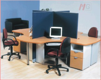 Estaciones de Trabajo Modulares - Muebles para Oficina